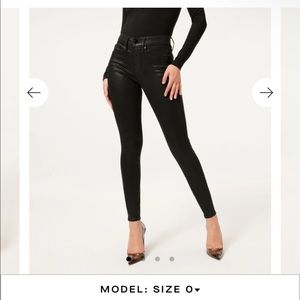 COPY - Good American “good legs coated” Jean size 4